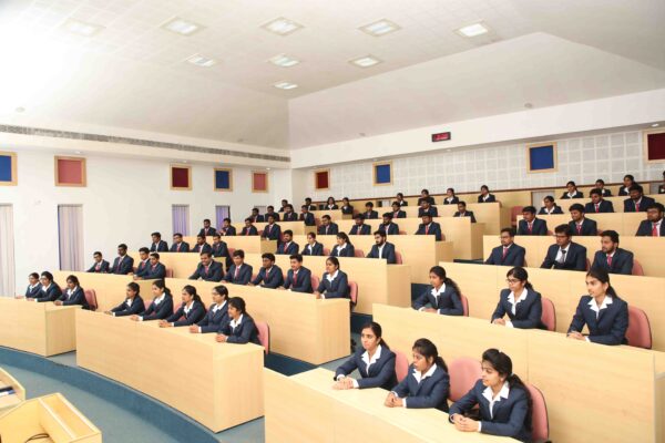 students siting in classroom
